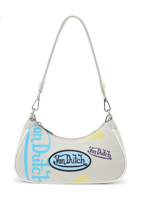 Von Dutch Handbags - Von Dutch LIGHT DENIM SHOULDER BAG-NWT